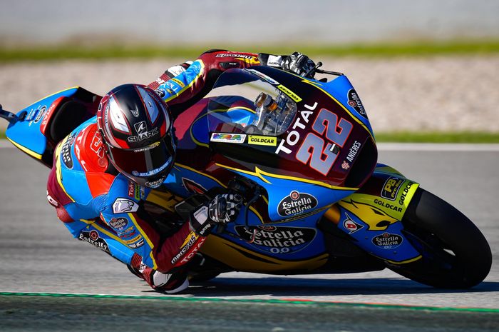 Sam Lowes tercepat di FP1 Moto2 Aragon 2020, pembalap Indonesia Andi Gilang P25