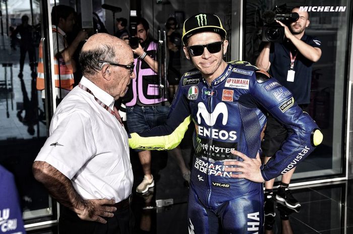 Valentino Rossi positif Covid-19, Bos Dorna Sport kasih tanggapan begini