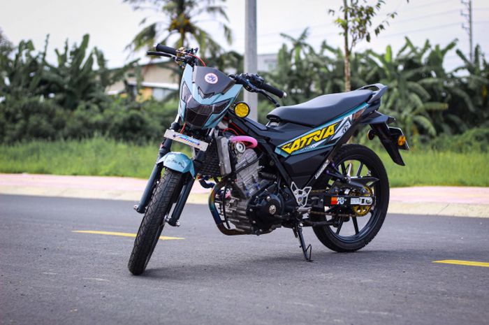 Modifikasi simpel Suzuki Satria F150
