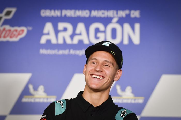 Move on dari balapan di Le Mans, Fabio Quartararo targetkan kemenangan di MotoGP Aragon 2020
