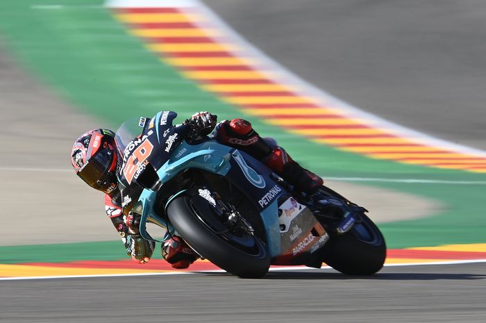 Fabio Quartararo kunci pole position MotoGP Aragon