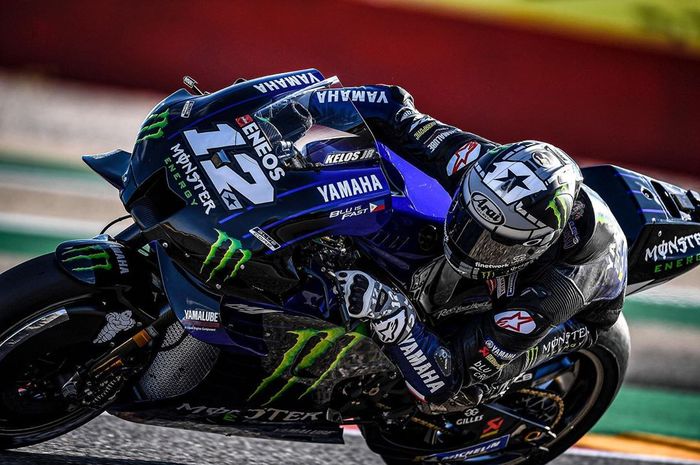 Maverick Vinales sukses buktikan kebolehannya dengan meraih start posisi dua MotoGP Aragon 2020.