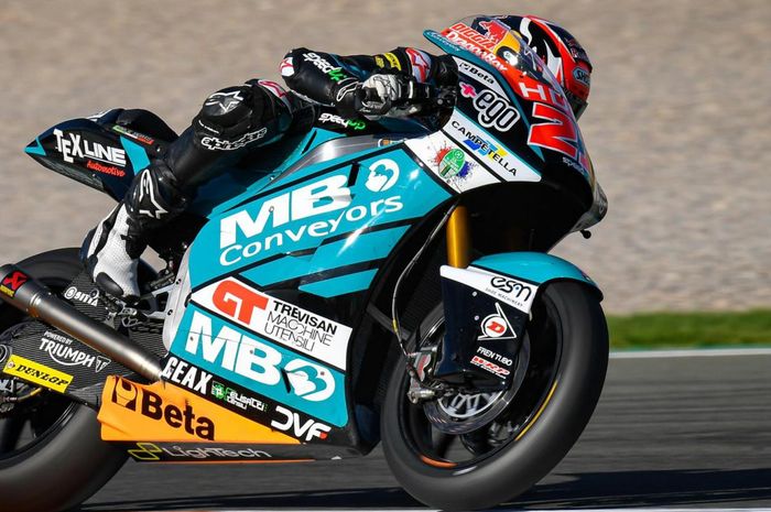 Fabio Di Giannantonio berhasil mengalahkan Sam Lowes di FP3 Moto2 Aragon 2020