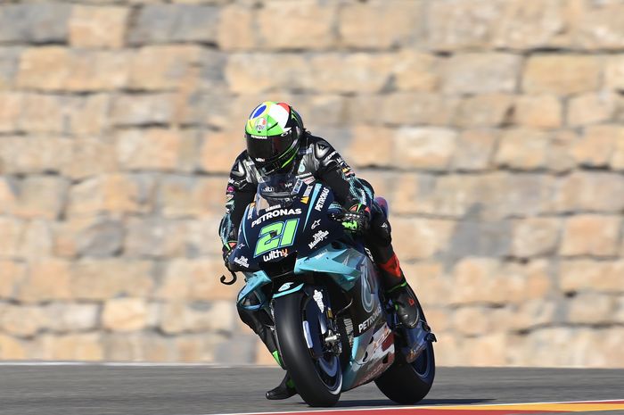 Franco Morbidelli tercepat di FP3 MotoGP Aragon