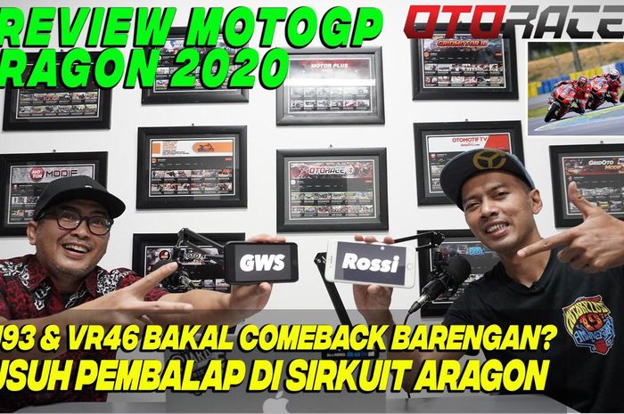 Video review MotoGP Aragon 2020 ini akan membahas absennya Marc Marquez dan Valentino Rossi, serta siapa pembalap yang bisa merebut kemenangan di MotoGP Aragon 2020.