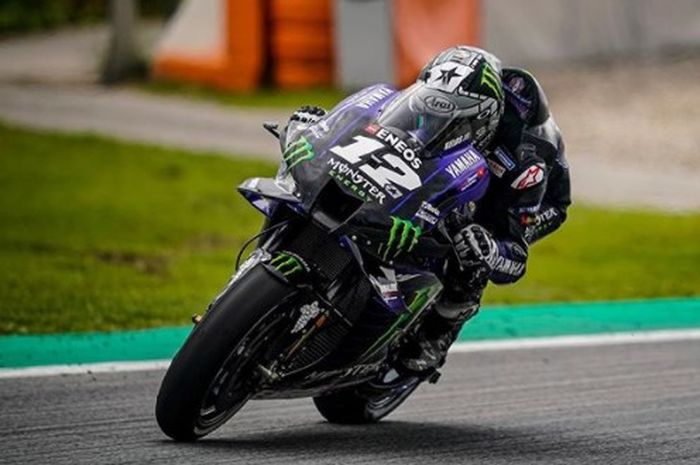 Maverick Vinales tak ingin sia-siakan MotoGP Aragon 2020.