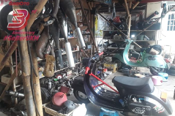 Bengkel spesialis pengapian motor, YZM Garage di Tangerang Sealtan