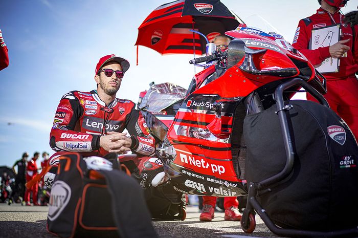 Andrea Dovizioso tetap puas finish di posisi ketujuh di MotoGP Aragon 2020