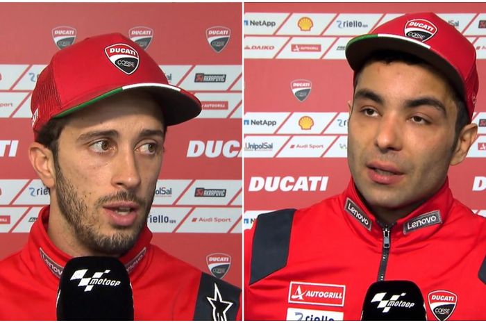 Sempat ngamuk di sesi kualifikasi MotoGP Aragon 2020, Andrea Dovizioso bakal berbaikan dengan Danilo Petrucci?