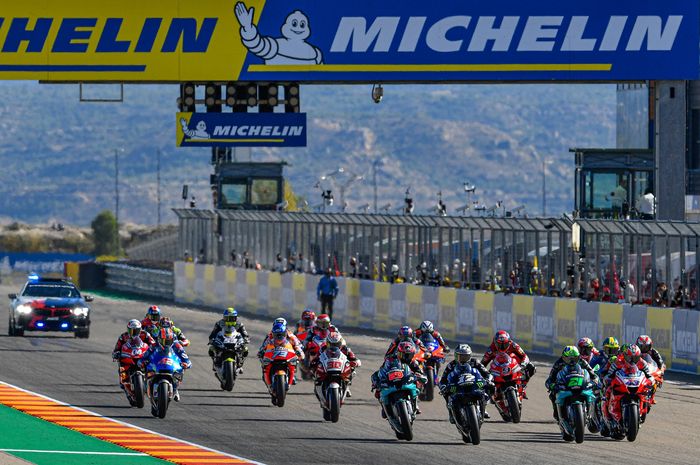 MotoGP Teruel 2020 pekan ini (23-25/10) punya jadwal balap berbeda dengan MotoGP Aragon 2020 pekan lalu