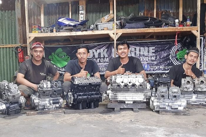 Beberapa mesin hasil garapan DYK Engine.