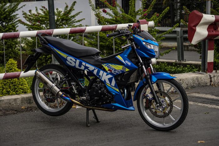 Modifikasi simpel Suzuki Satria F150