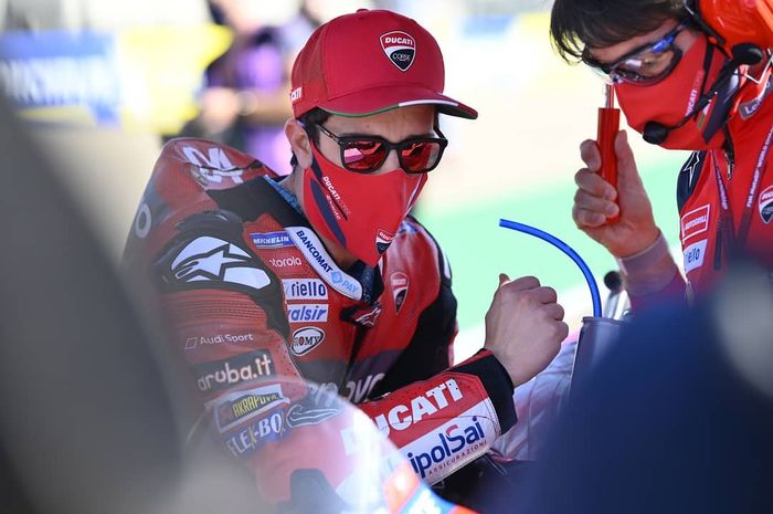 Andrea Dovizioso ingin raih poin penting di laga MotoGP Teruel 2020.