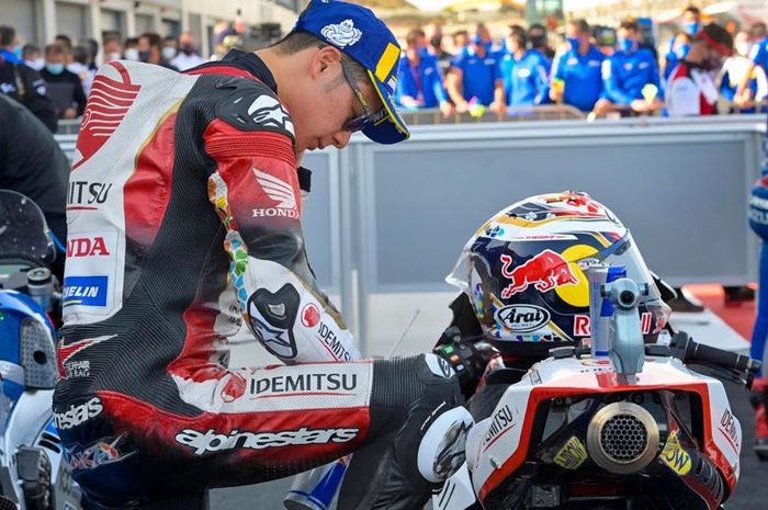 Takaaki Nakagami tampil bagus di dua sesi free practice MotoGP Teruel 2020.