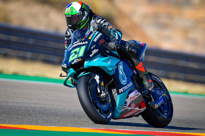 Franco Morbidelli tercepat di FP3 MotoGP Teruel 2020