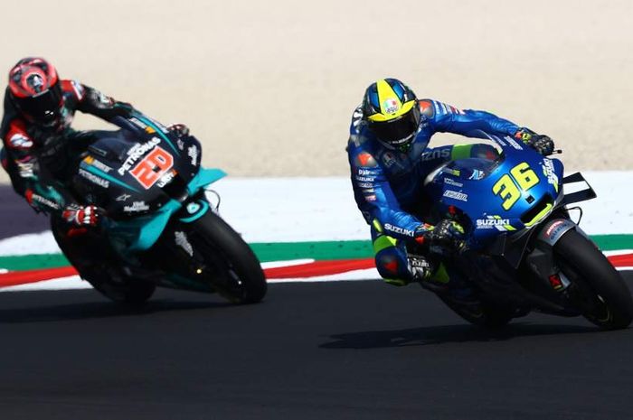 Fabio Quartararo dan Joan Mir tetap bersaing demi gelar juara dunia MotoGP 2020.