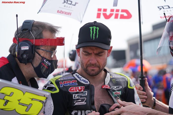Cal Crutchlow rasakan nyeri di bahu kiri saat balapan MotoGP Teruel