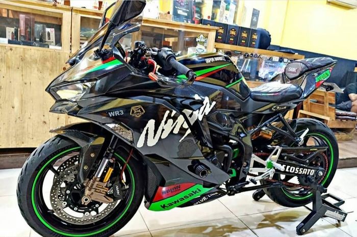 Kawasaki ZX-25R makin kekar dengan dobel cakram depan