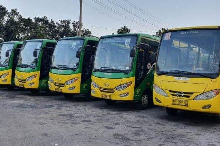 44 armada bus TransJogja mulai beroperasi pada November 2020 secara gratis.
