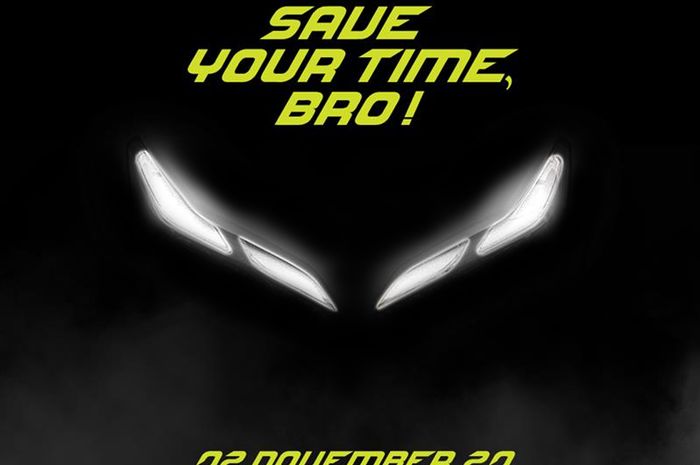 Teaser motor baru Yamaha di Indonesia