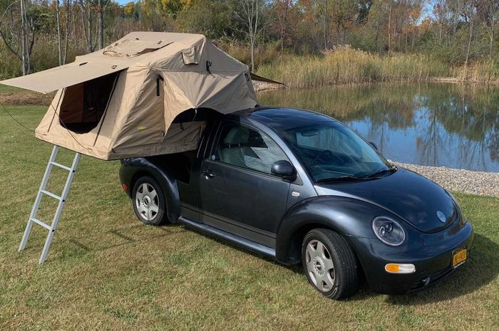 VW New Beetle dimodifikasi Modern Classic Rides jadi pikap buat kemping