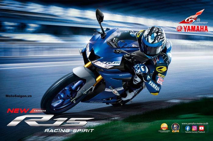 tampilan Yamaha All New R15 yang terinspirasi dari Yamaha R1.