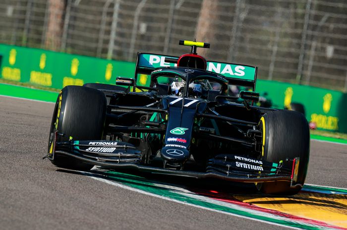 Valtteri Bottas tumbangkan asa Lewis Hamilton dalam perebutan pole position F1 Emilia Romagna