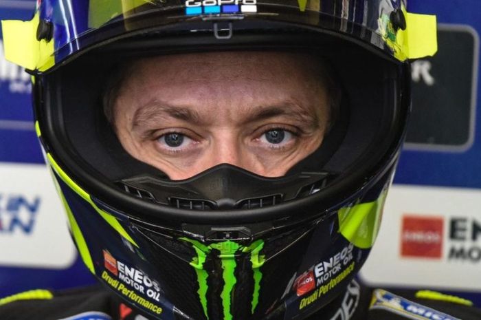 Pembalap tim Monster Energy Yamaha, Valentino Rossi masih positif virus Corona, terancam absen lagi di MotoGP Eropa dan Valencia 2020?
