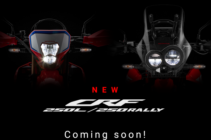 Generasi terbaru Honda CRF250L dan CRF250 Rally.