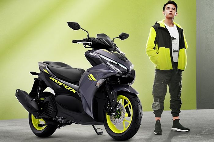 All New Yamaha Aerox 155 Connected 2020 makin pas buat anak muda