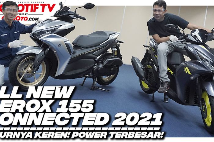 All New Aerox 155 Connected 2021