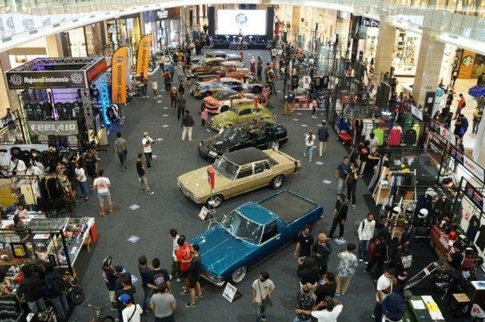 Suasana Road to Indonesia Custom Show di Yogyakarta