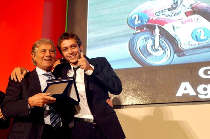 Giacomo Agostini dan Valentino Rossi