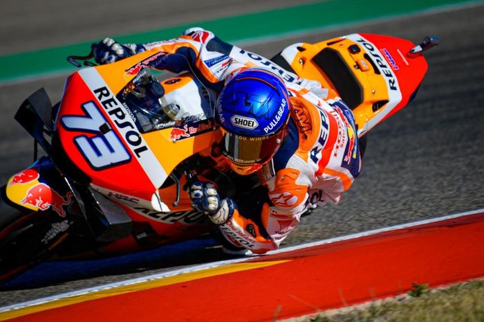 Alex Marquez finis urutan kelima di sesi FP1 MotoGP Eropa 2020.