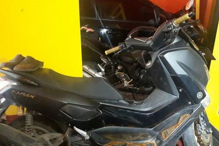 Yamaha NMAX milik seorang kontraktoryang keberadaannya tidak diketahui