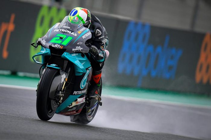 Franco Morbidelli sukses tuai hasil bagus di hari pertama MotoGP Eropa 2020.