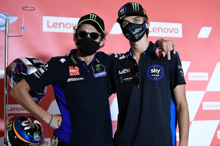 Valentino Rossi dan Luca Marini akan membalap bersama di kelas MotoGP pada musim balap 2021