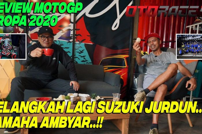 Sapu bersih Suzuki, Joan Mir nyaris Juara Dunia MotoGP 2020, masalah Yamaha, dan lainnya akan dibahas di video review MotoGP Eropa 2020 di bawah ini.