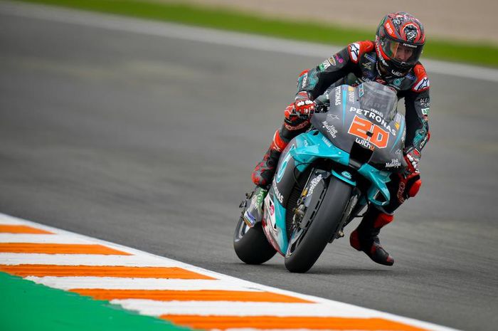 Fabio Quartararo masih berada di posisi dua klasemen sementara MotoGP 2020, selisih 37 poin dengan Joan Mir.