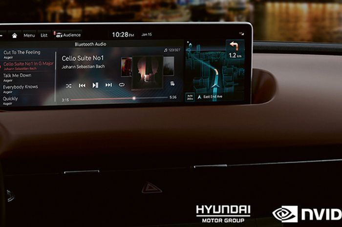 Hyundai dan Nvidia kembangkan sistem autonomous driving terbarunya.
