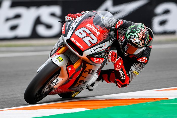 Hasil kualifikasi Moto2 Valencia 2020, Sabtu (14/11/2020), Stefano Manzi bikin kejutan bagi MV Agusta. Pembalap Indonesia start dari posisi segini