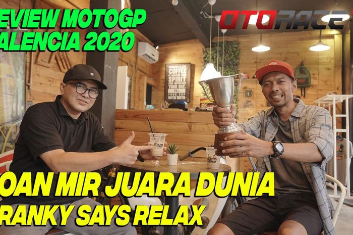 Gelar Juara Dunia MotoGP 2020 milik Joan Mir, kemenangan Franco Morbidelli atas Jack Miller, dan berbagai topik lainnya akan dibahas di review MotoGP Valencia 2020.