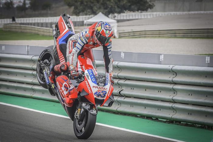 Jack Miller sukses sabet podium dua di MotoGP Valencia 2020.