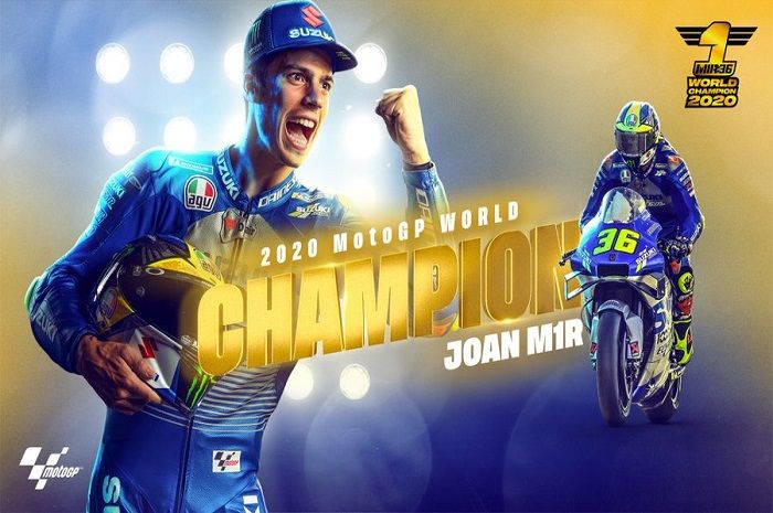 Juara dunia MotoGP 2020, Joan Mir.