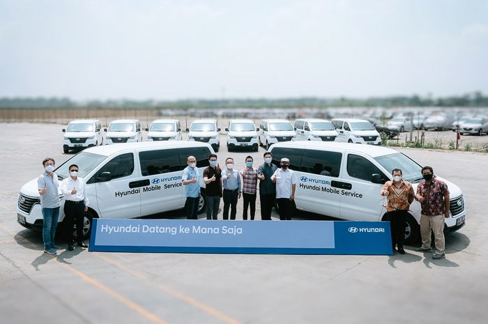 Hyundai Motor Indonesia hadirkan program 'Hyundai Datang ke Mana Saja.' Siap hampiri konsumen yang ingin melakukan servis mobil dimanapun.