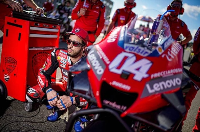 Andrea Dovizioso dirumorkan akan gantikan Marc Marquez sementara