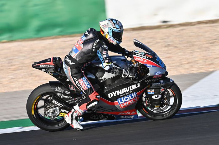Marcel Schrotter jadi yang tercepat di warm up Moto2 Portugal 2020