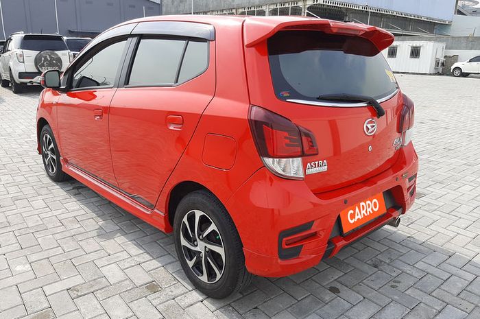 Ilustrasi mobil bekas Daihatsu Ayla 2017