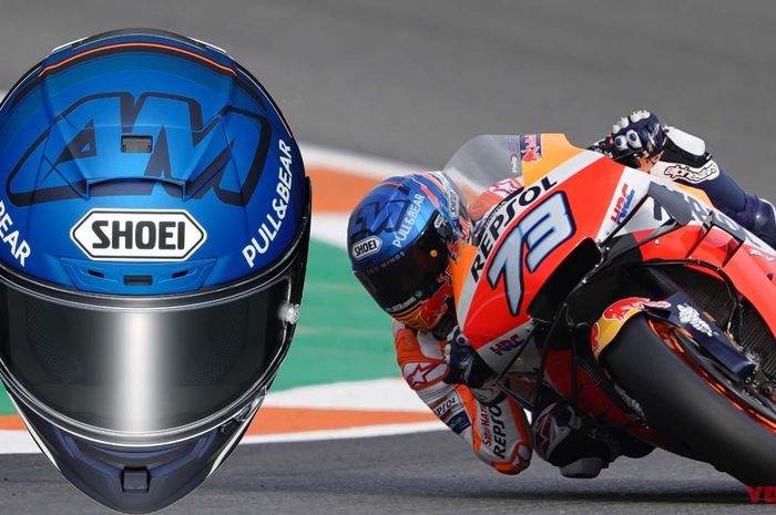 Shoei Helmets Luncurkan Replika Helm AM73 Alex Marquez, Harga Setara Motor  Bekas Honda Scoopy - GridOto.com