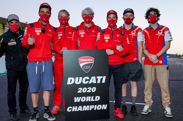 Ducati juara konstruktor MotoGP 2020